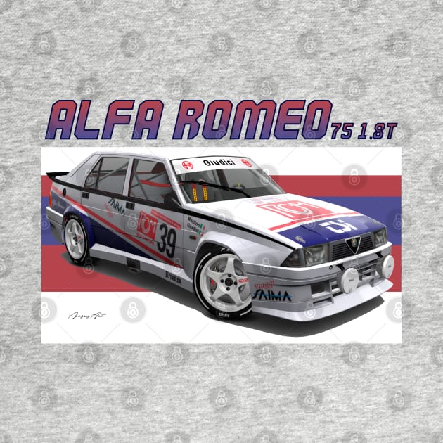 Alfa Romeo 75 by PjesusArt